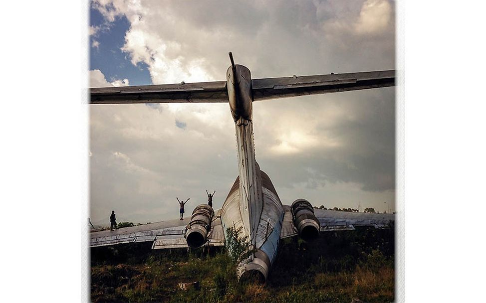 Kongo: Spielplatz Flughafen | © Michael C. Brown/Magnum Nominee