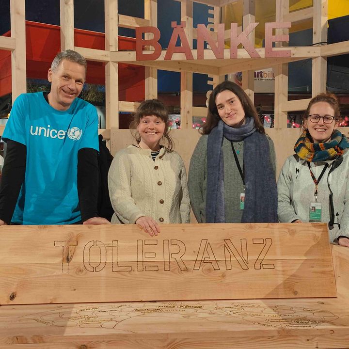 Tollwood Werte Bank UNICEF Toleranz 