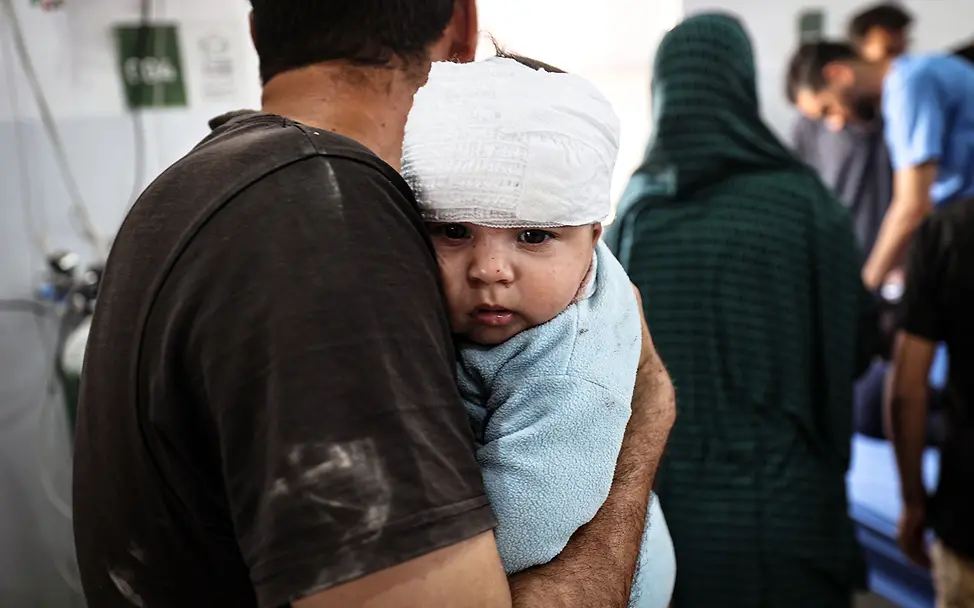 Gaza spenden: Palästinensische Kinder werden getötet und verletzt. Viele leiden Hunger. 