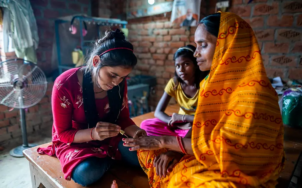 Es ist wichtig gegen Tabus und Mythen rund um Menstruation anzukämpfen.| © UNICEF/ Bhardwaj Es ist wichtig gegen Tabus und Mythen rund um Menstruation anzukämpfen.