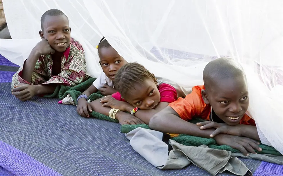 Moskitonetze verhindern Malaria. ©UNICEF/Lynch Moskitonetze verhindern Malaria. ©UNICEF/Lynch