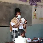 Yolanda (18) aus Sambia setzt sich für Menstruationshygiene ein | © Privat Yolanda UNICEF