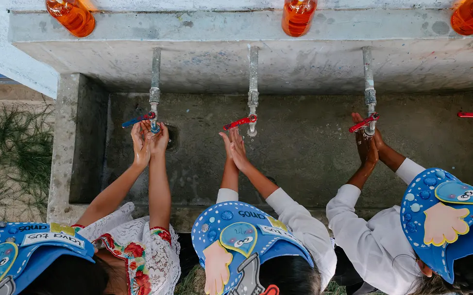 Guatemala Kinder: Saubere Hände UNICEF Wash