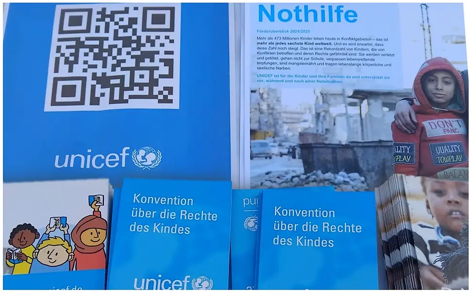 Mitgebracht: Die Kinderrechtskonvention und weitere Informationen
