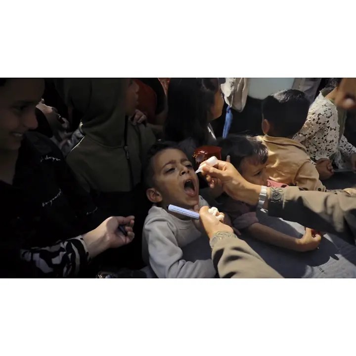 Impfkampagne im Gaza-Steifen