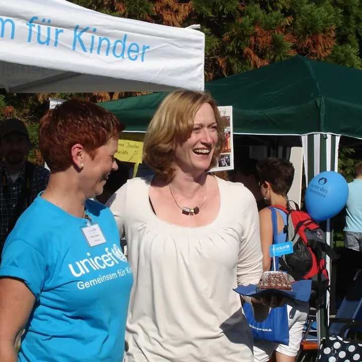 Kerstin Adreae beim Weltkindertag © Angelika Wrigge Kerstin Adreae beim Weltkindertag © Angelika Wrigge