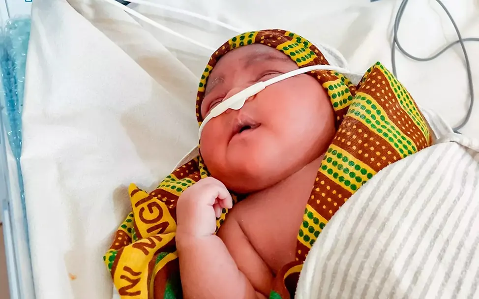 Baby Lilian konnte wieder gesund werden.