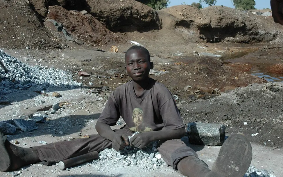 Burkina Faso: Steinbruch Pissy. ©UNICEF/Bücker Burkina Faso: Steinbruch Pissy. ©UNICEF/Bücker