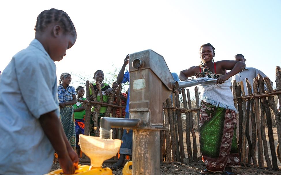 Brunnen von UNICEF