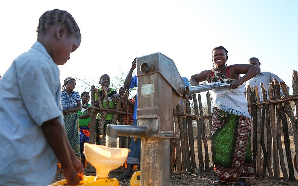 Brunnen von UNICEF