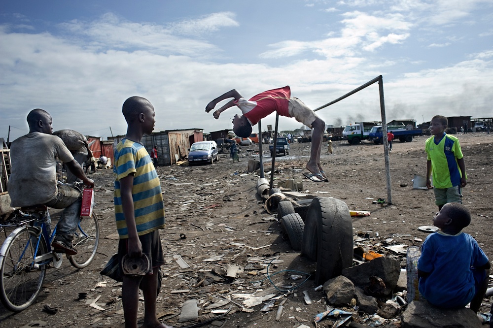 Ghana: Waste export to Africa. | © Kai Löffelbein/University of Applied Sciences and Arts, Hannover