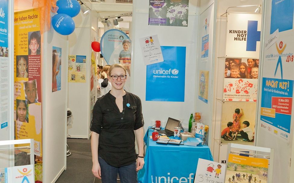 UNICEF auf der Didacta