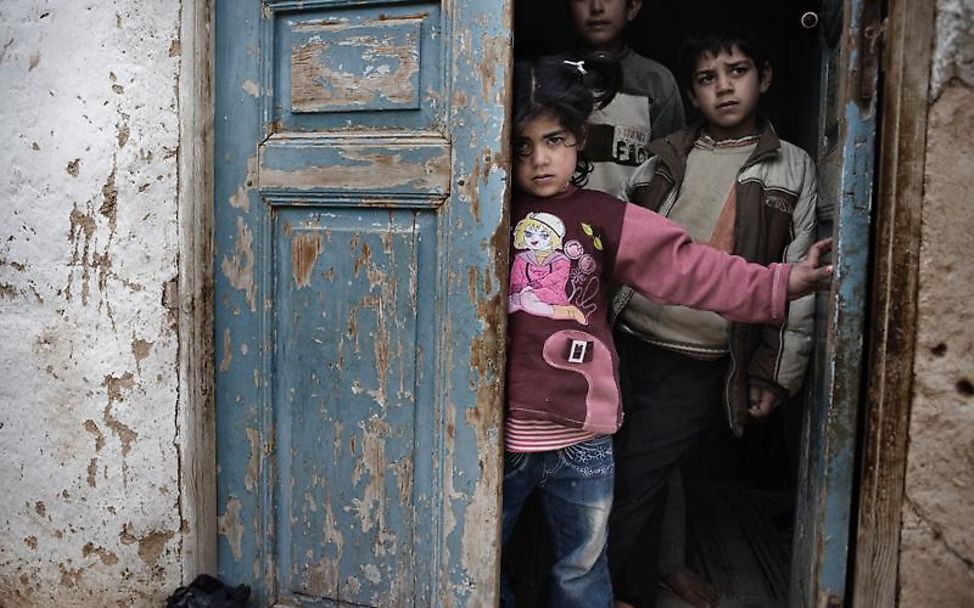 Syria: Children between the lines. © Alessio Romenzi/Agentur Corbis Images