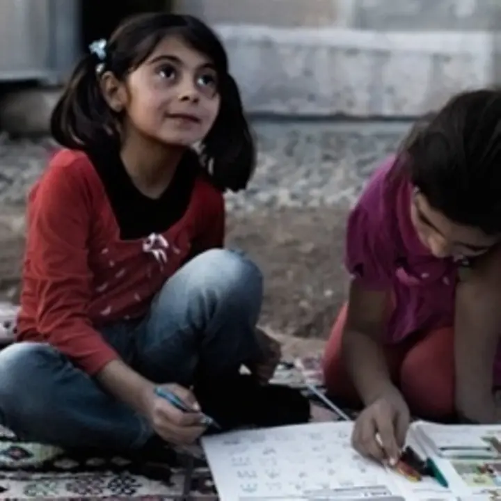 Syrische Flüchtlingskinder im irakischen Flüchtlingslager Kawergosk © UNICEF/Romenzi/Ronneberger Syrische Flüchtlingskinder im irakischen Flüchtlingslager Kawergosk © UNICEF/Romenzi/Ronneberger