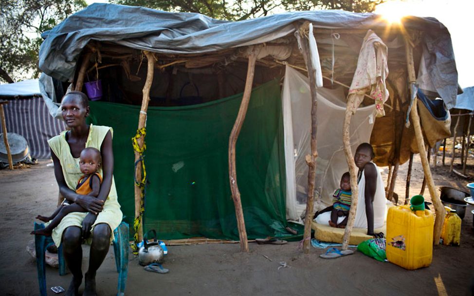 Kinder in Südsudan: erschöpft und traumatisiert von Hunger und Gewalt