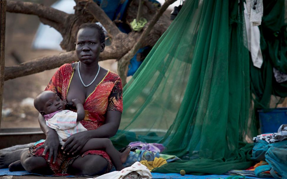 Kinder in Südsudan: erschöpft und traumatisiert von Hunger und Gewalt