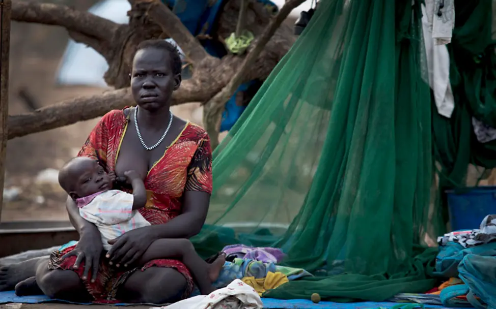Südsudan: Kinder bedroht von Hunger und Gewalt | © UNICEF/Holt Kinder in Südsudan: erschöpft und traumatisiert von Hunger und Gewalt