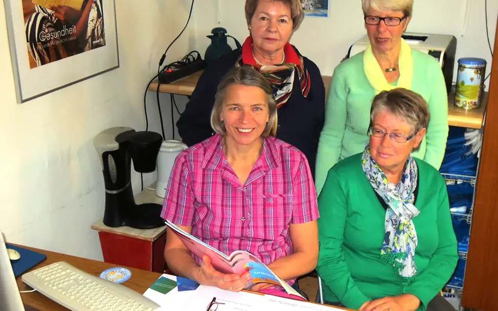 Das UNICEF-Büroteam