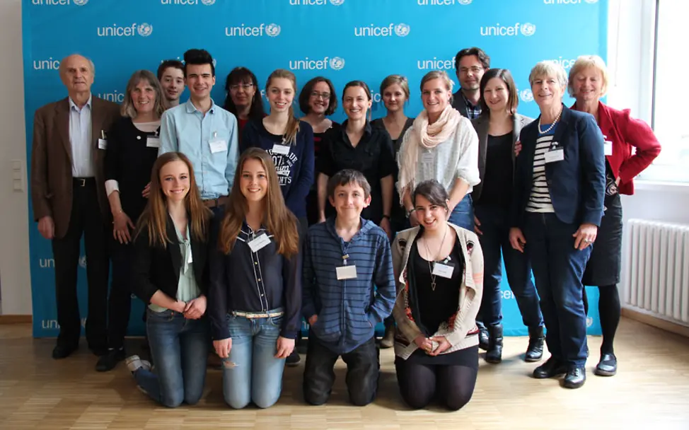 UNICEF-JuniorBotschafter Jury | © UNICEF DT/Müller UNICEF-JuniorBotschafter Jury