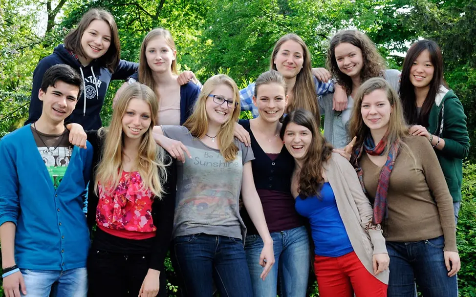 Die UNICEF-JuniorTeamer UNICEF DT/2013/Hyou Vielz