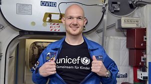 Alexander Gerst: UNICEF fliegt mit ins All