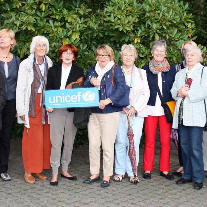 Mitarbeiter der UNICEF-Arbeitsgruppe Mülheim/Oberhausen