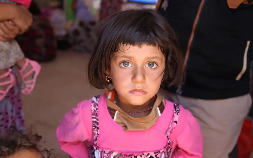 Flüchtlingsmädchen im Nordirak | © UNICEF/Khuzaie Irak: Kinder auf der Flucht