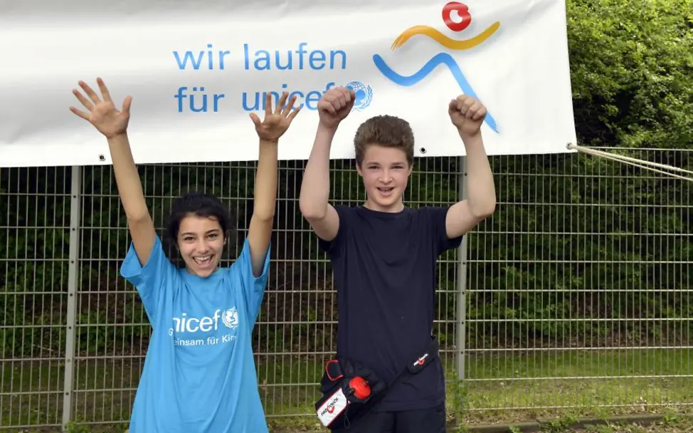 Laufen für UNICEF: Mitmachen lohnt sich | © UNICEF DT/Hyou Vielz Laufen für UNICEF