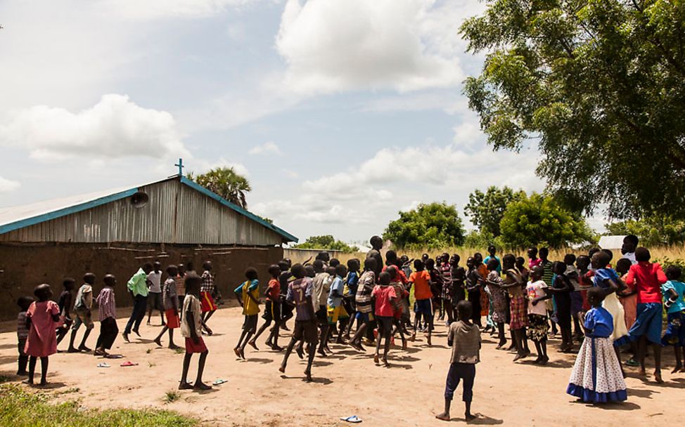 Südsudan: Kinder im PoC-Lager in Bor