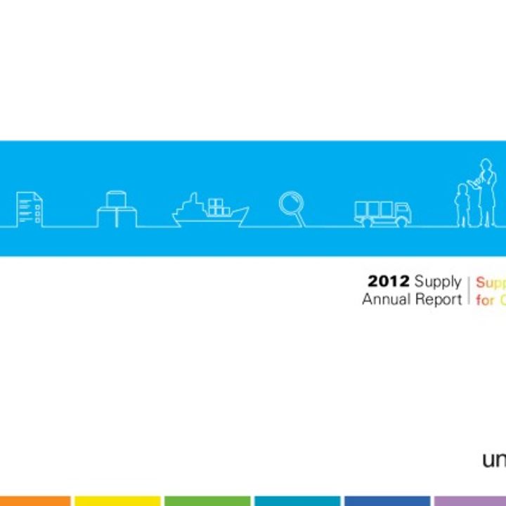 AR019 UNICEF Supply Annual Report 2012