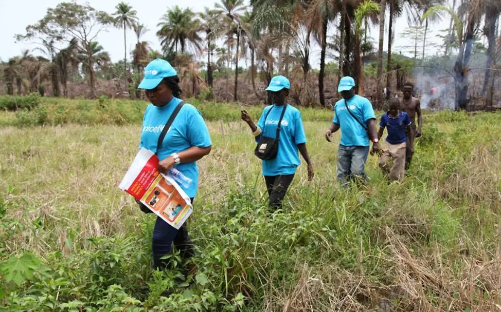 Ebola-Virus: UNICEF organisiert Informationskampagnen | © UNICEF/Jallanzo Ebola-Virus: UNICEF organisiert Informationskampagnen