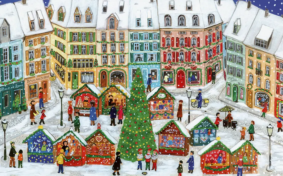 Verschicken Sie Weihnachtsgrüße mit den UNICEF-Grußkarten. | © Betsy Ross Koller UNICEF-Grußkarten zur Weihnachtszeit