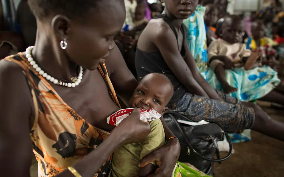 Hunger in Südsudan | © UNICEF/Ose Hunger in Südsudan: Erdnusspaste rettet Leben