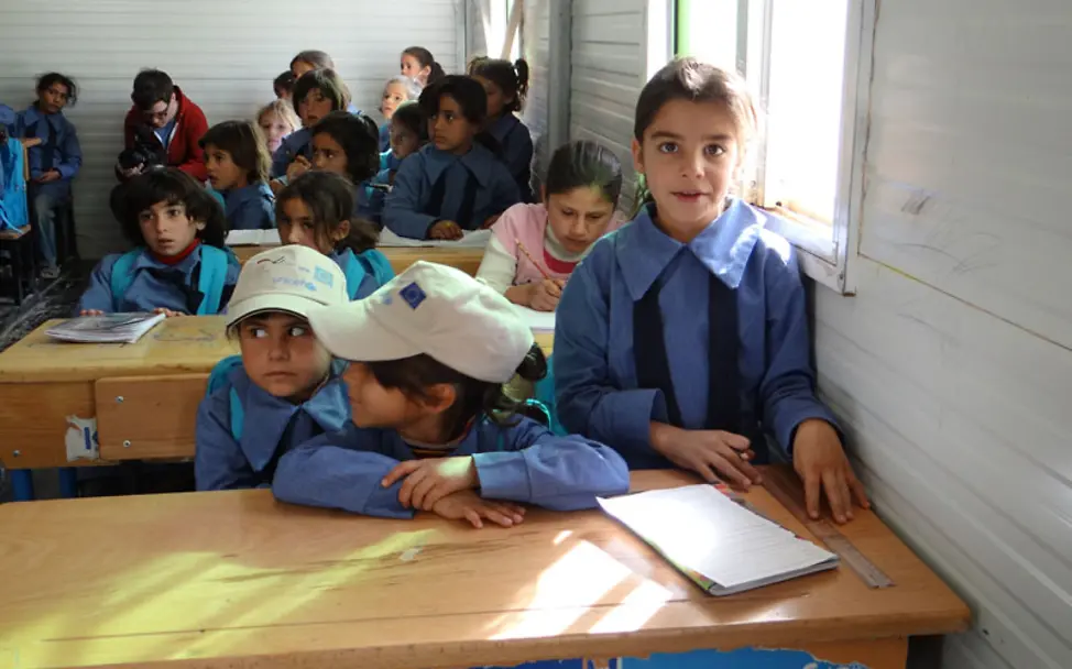 Schule für syrische Flüchtlingskinder | © UNICEF/Leclerc Schule für syrische Flüchtlingskinder