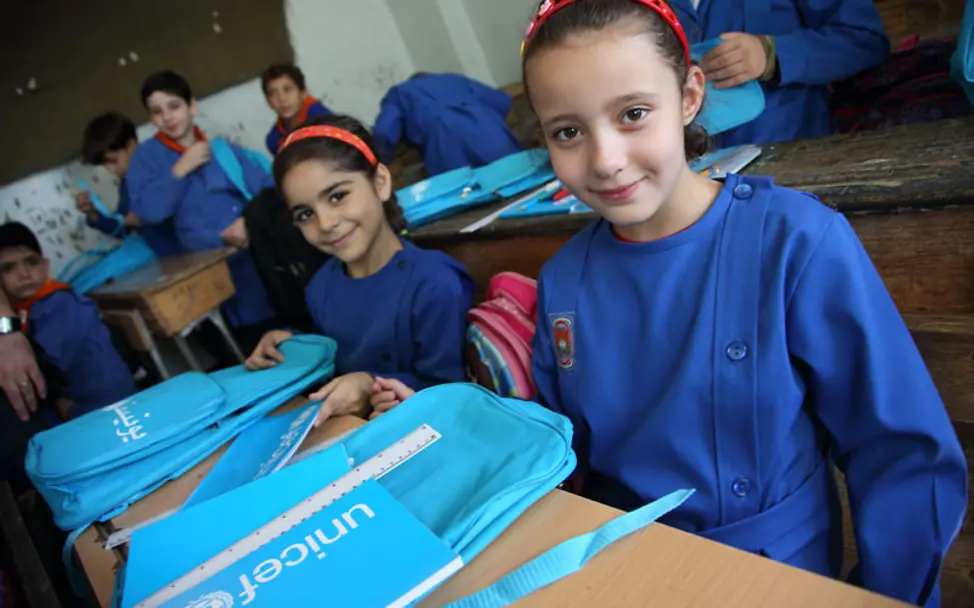Schule für syrische Flüchtlingskinder | © UNICEF/Sonoda Schule für syrische Flüchtlingskinder