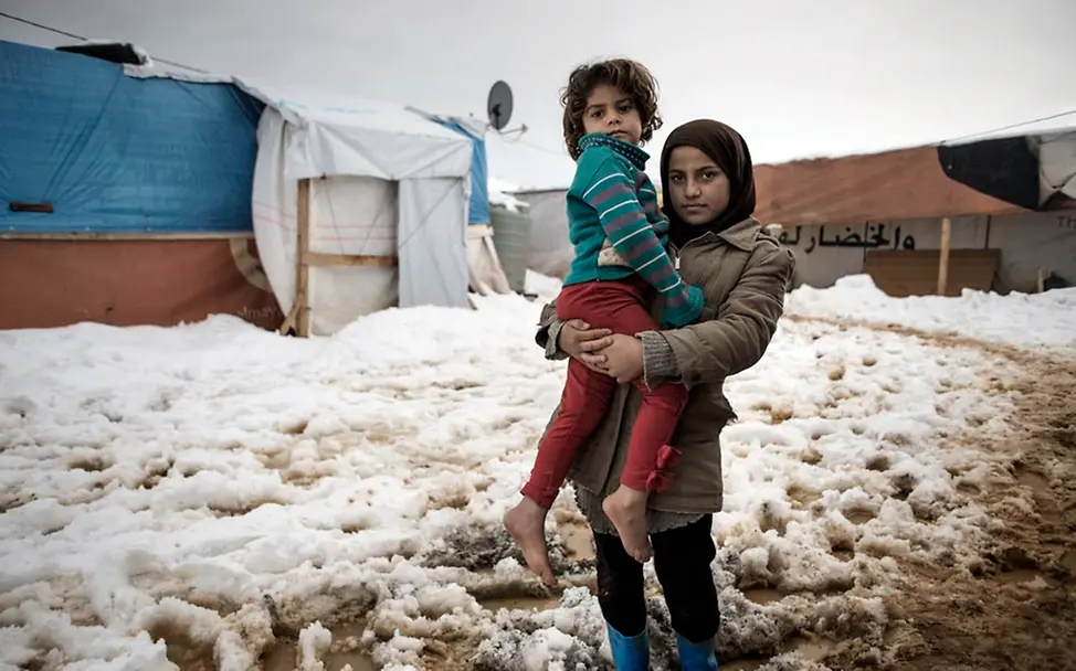 Wintereinbruch im Flüchtlingscamp | © UNICEF/Lebanon 2015/Alessio Romenzi