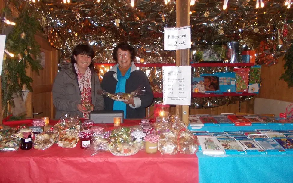 Weihnachtsmarkt am Holzberg/Mirskofen 2014 © UNICEF-AG Landshut
