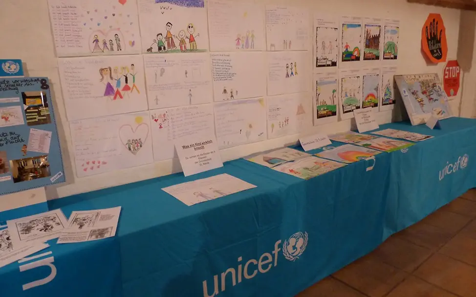 Aktionstag Kinderrechte: Ausstellung © UNICEF-AG Landshut/Erbe