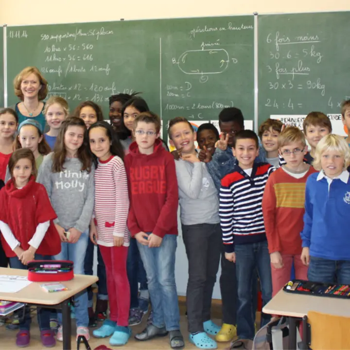 MdB Kerstin Andreae im Berthold-Gymnasium © Jochen Daniel MdB Kerstin Andreae in der Deutsch-Französischen Grundschule © Jochen Daniel