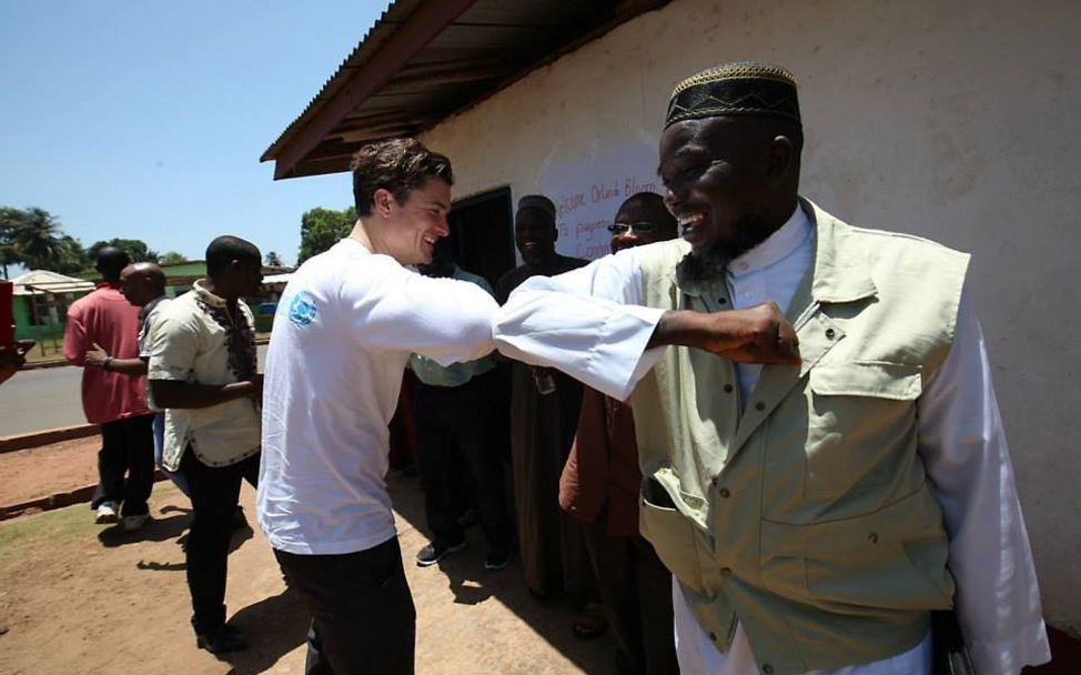 Orlando Bloom Liberia