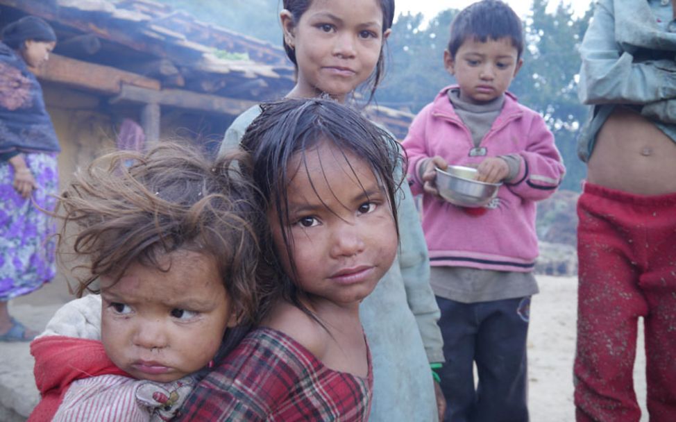 Erdbeben Nepal: Kinderarmut ist weit verbreitet