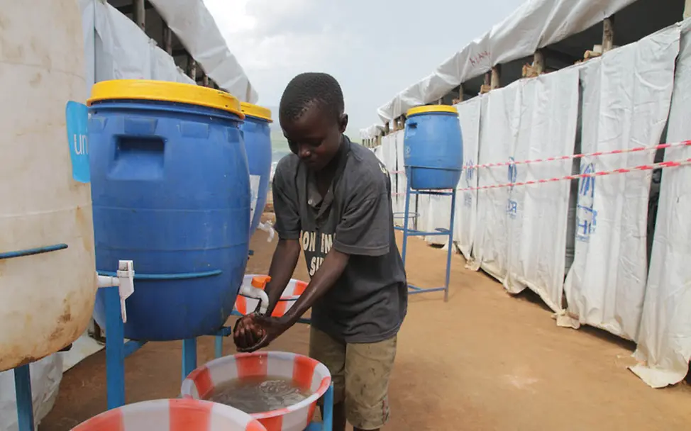 Hygiene im Flüchtlingslager ist wichtig | © UNICEF/Pflanz Burundi Krise: Trinkwasser für Flüchtlinge