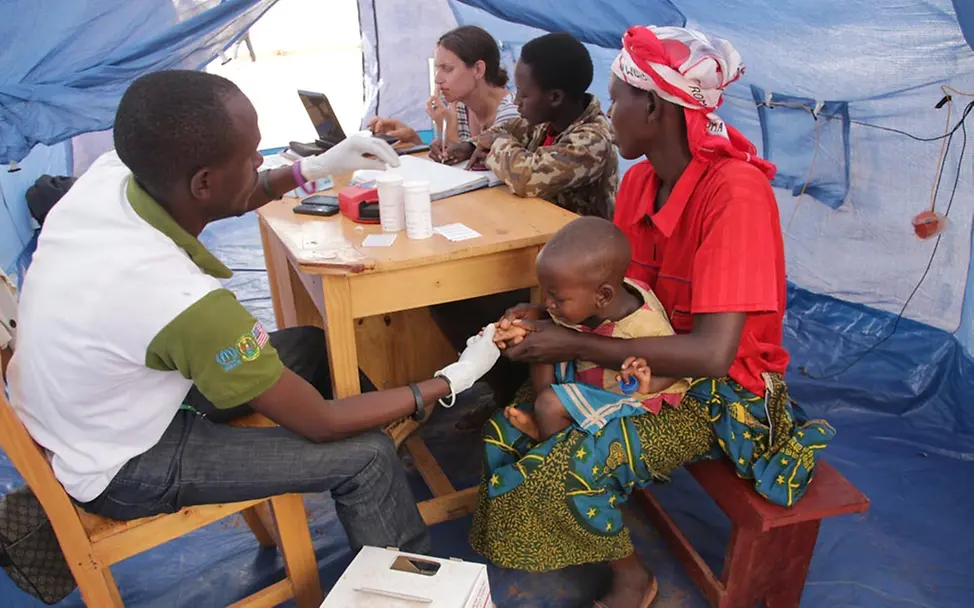 Medizinische Betreuung für die Flüchtlinge | © UNICEF/Pflanz Burundi Krise: Medizinische Versorgung für Kinder