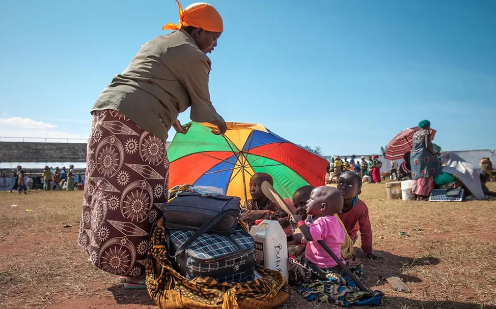 Eine Familie auf der Flucht | © UNICEF/Khangarue Media Burundi Krise: Familie auf der Flucht