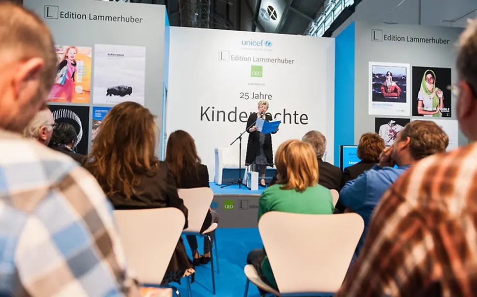 Lesung mit UNICEF-Patin Marie-Luise Marjan UNICEF-Patin Marie-Luise Marjan gibt Kindern eine Stimme.