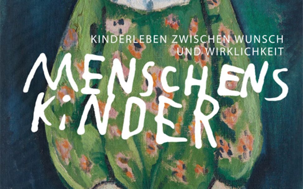 Sammlung Rau für UNICEF: Ausstellungsplakat der aktuellen Ausstellung 'Menschenskinder'