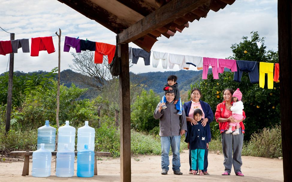 Wasserkonsum in Bolivien