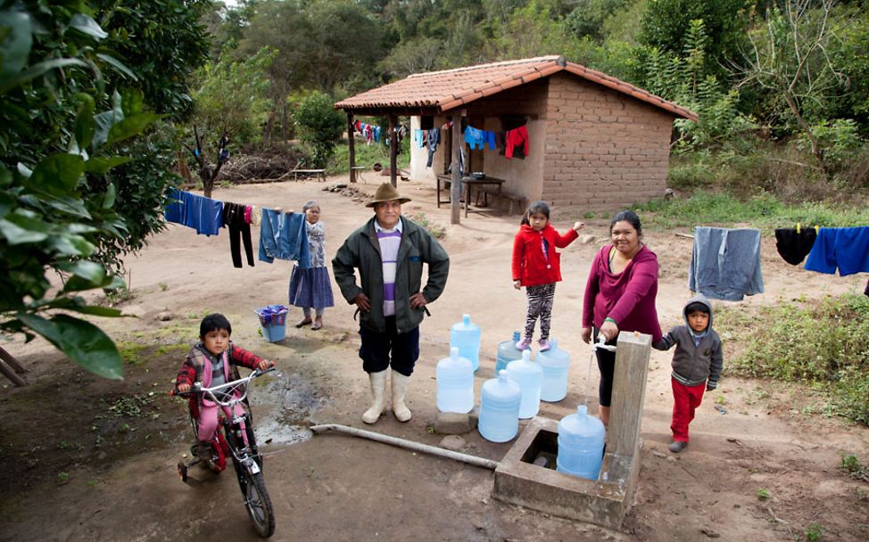 Wasserkonsum in Bolivien