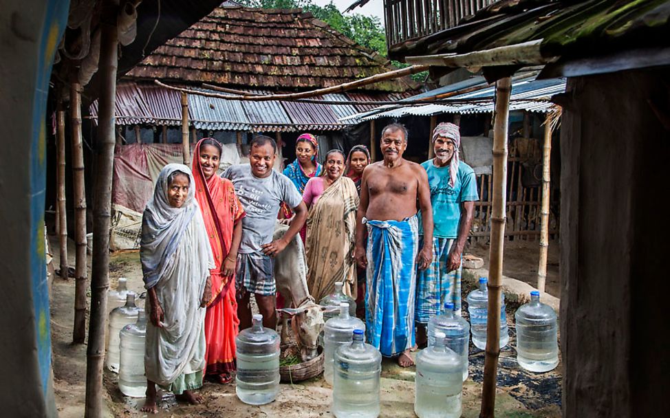 Wasserkonsum in Indien 