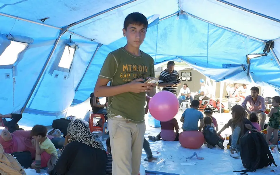 Jehad im kinderfreundlichen Ort in Mazedonien | © UNICEFMK/Emil Petrov Flüchtlinge in Deutschland: Jehad im kinderfreundlichen Ort